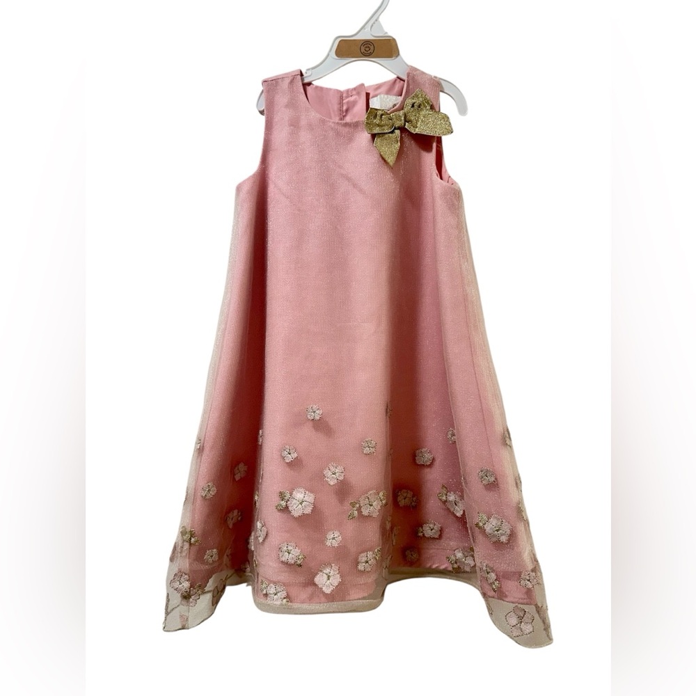 Camilla Girls Pink Twirl Dress 4T